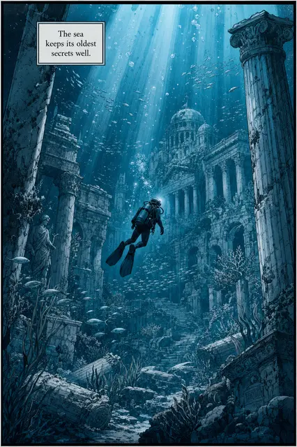 Underwater Ruins Panel