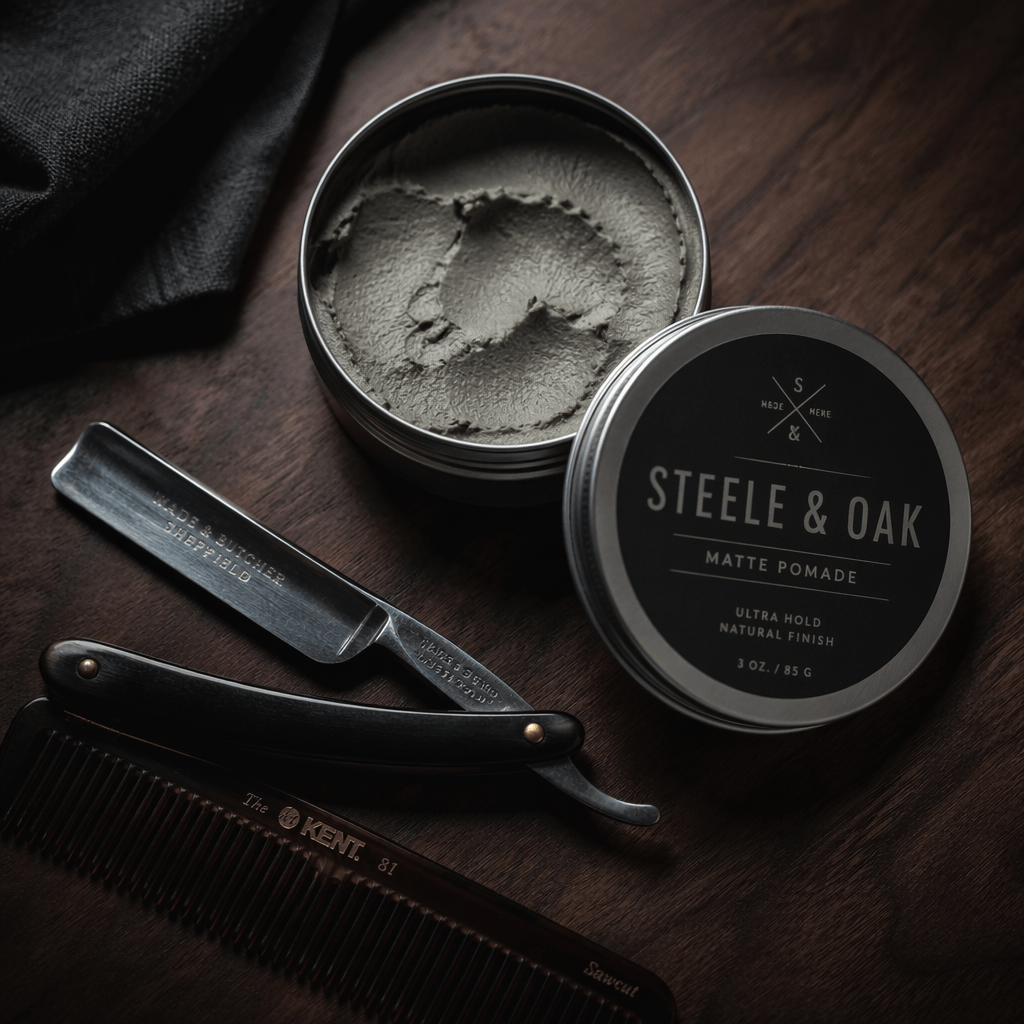 Steele & Oak Pomade Tin