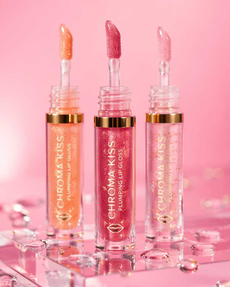 Chroma Kiss Lip Gloss Trio